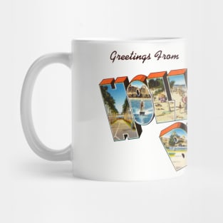 Greetings from Hollywood Beach Mug